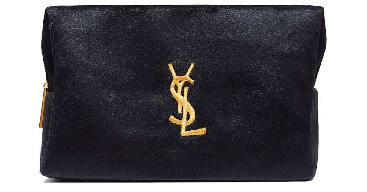 Yves Saint Laurent イヴ・サンローラン YSL コスメポーチ 化粧