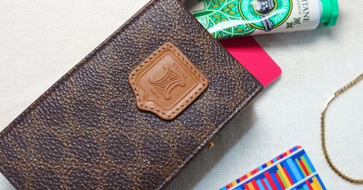 CELINE　セリーヌ　シガレットケース　小物入れ 希少！】CELINE セリーヌ タバコケース シガーケース 小物入れ