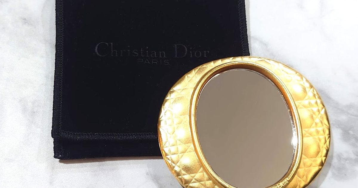 クリスチャンディオール　ミラー Christian Dior クリスチャンディオール コンパクトミラー