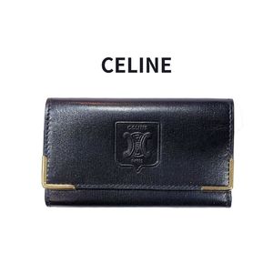 ♡KSKK♡様 ブラックレザー コインケース　ココマーク　ヴィンテージ CHANEL ヴィンテージ シャネル ココステッチ ホック式 コイン